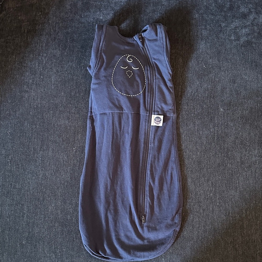 Nested Bean Zen One Swaddle Midnight Blue 3-6 months